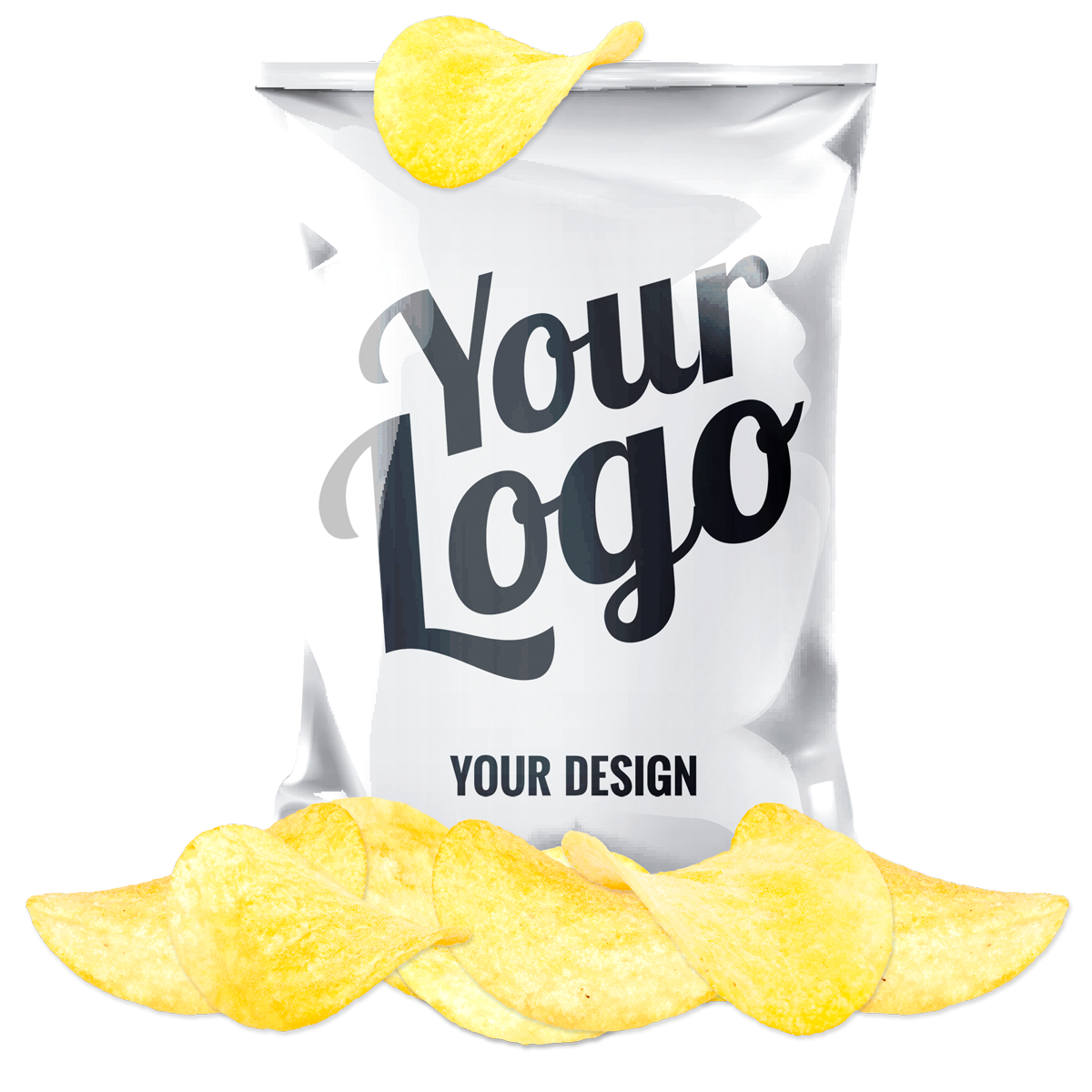 Chip Bag Template Png